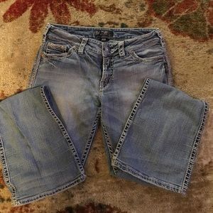 Silver Suki Flap 31X36 Jeans